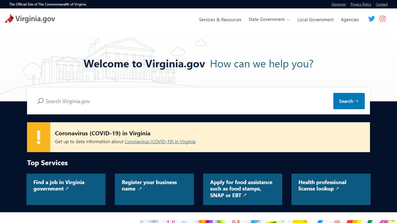 Home | Virginia.gov